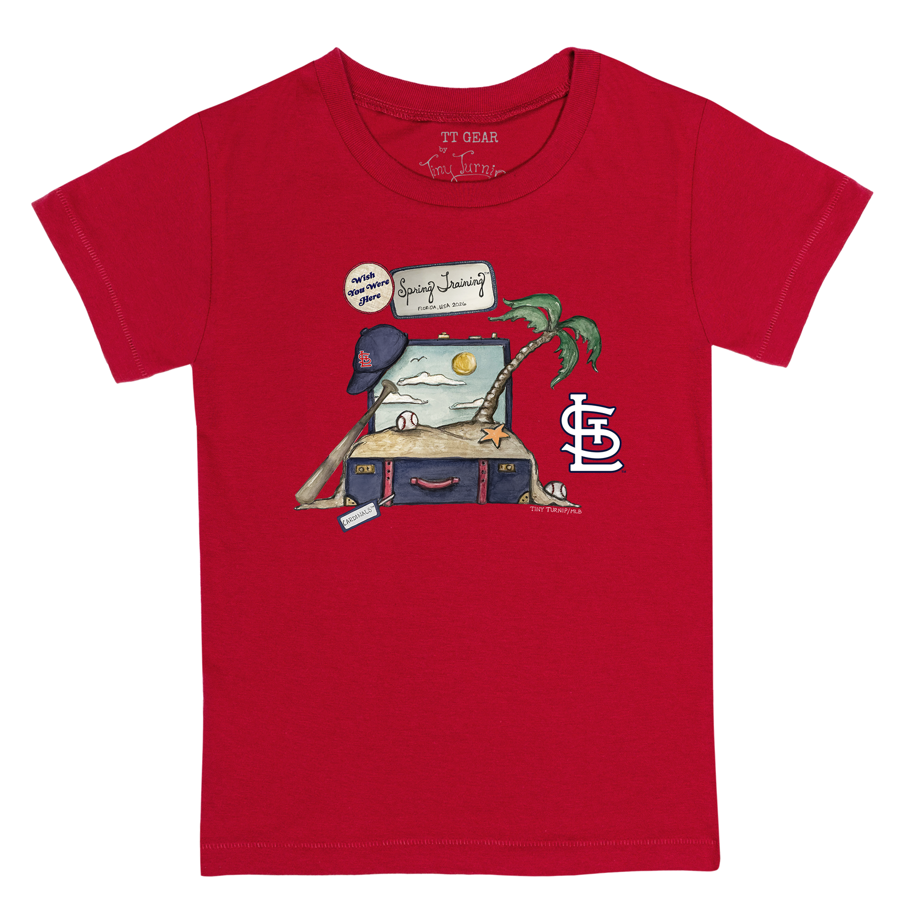 St. Louis Cardinals Spring Training 2026 Kid's Tee Shirt - Tiny Turnip