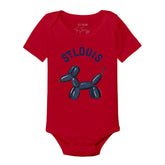 St. Louis Cardinals Balloon Dog Short Sleeve Snapper