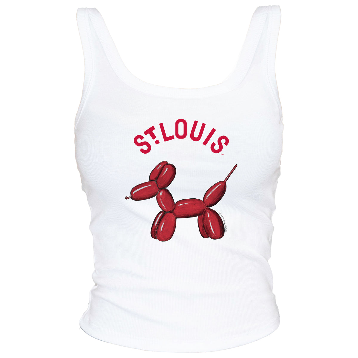 St. Louis Cardinals Balloon Dog Tank