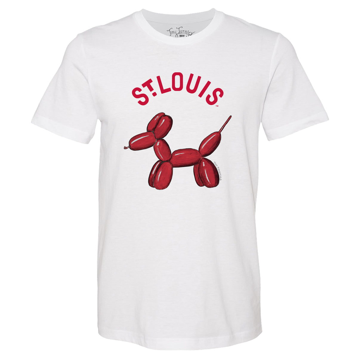 St. Louis Cardinals Balloon Dog Tee Shirt