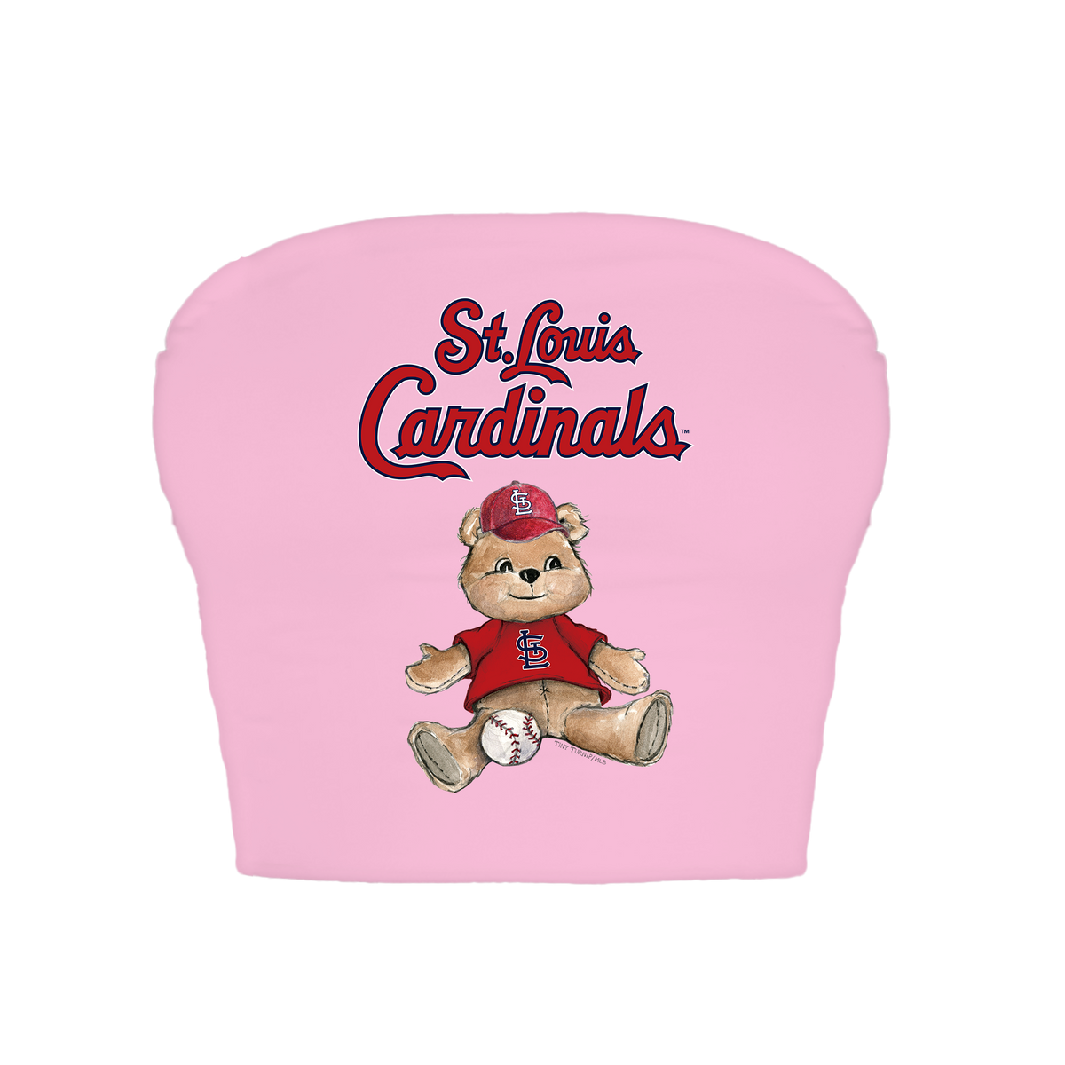 St. Louis Cardinals Teddy Crop Tube Top
