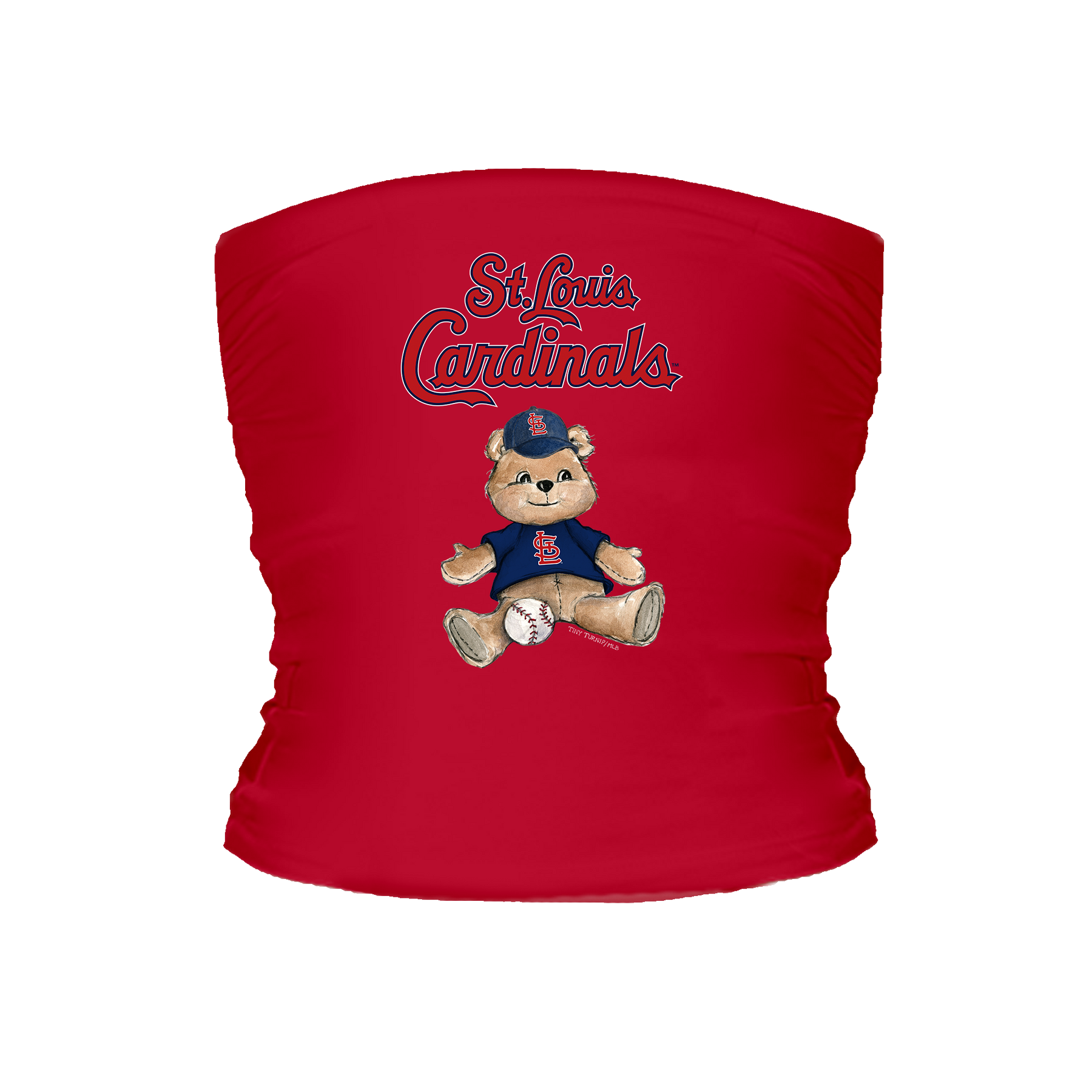 St. Louis Cardinals Teddy Tube Top - Tiny Turnip