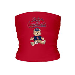 St. Louis Cardinals Teddy Tube Top - Tiny Turnip