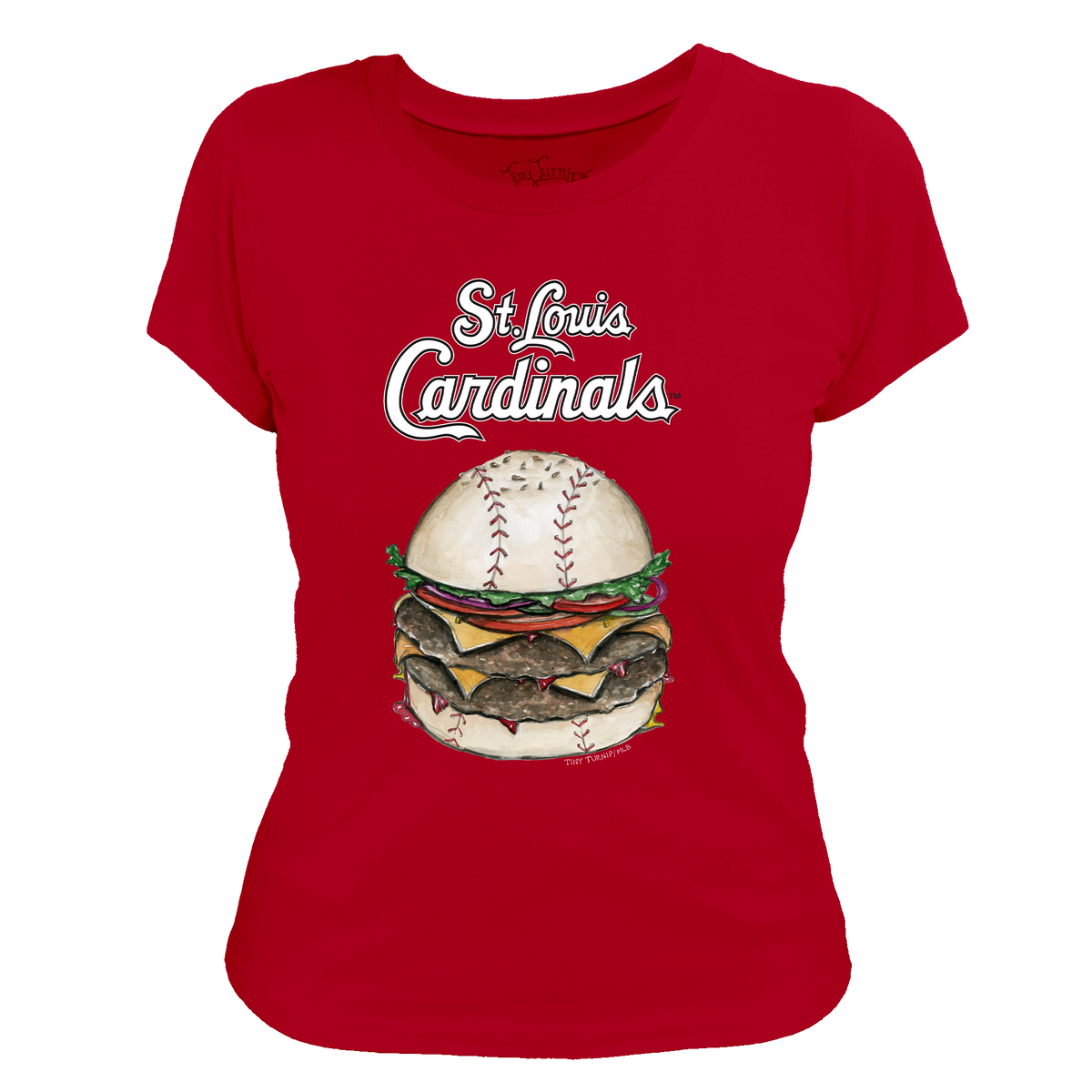 St. Louis Cardinals Burger Tee Shirt