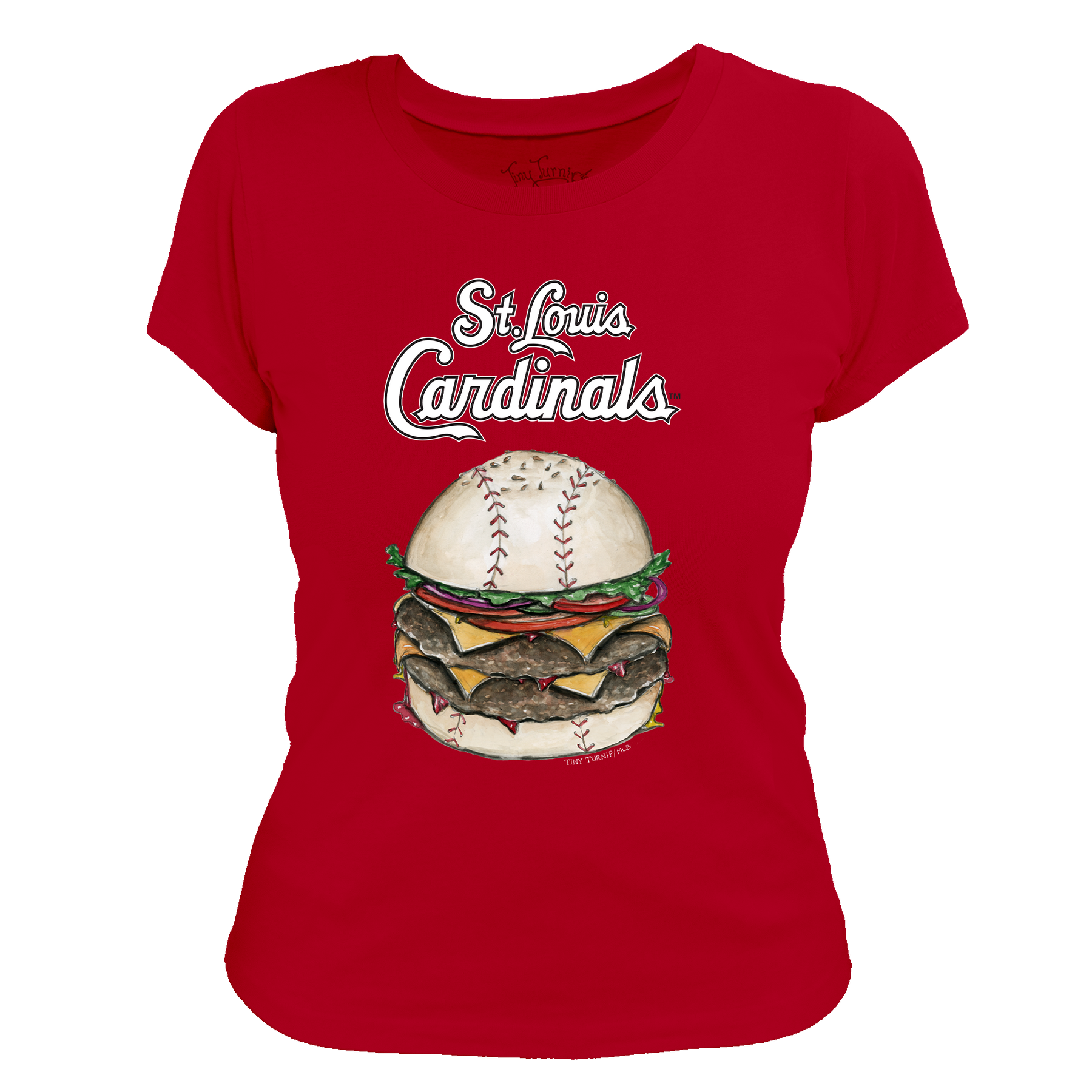 St. Louis Cardinals Burger Tee Shirt