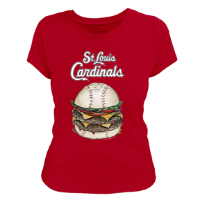 St. Louis Cardinals Burger Tee Shirt