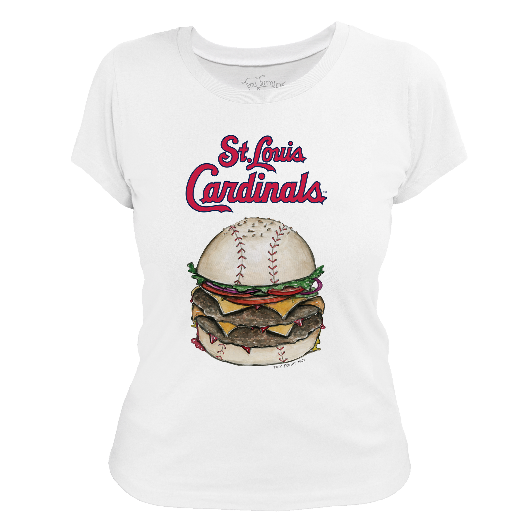 St. Louis Cardinals Burger Tee Shirt