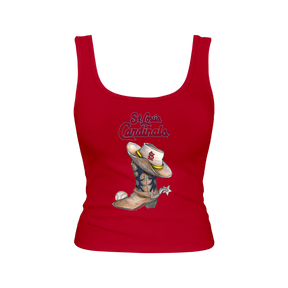 St. Louis Cardinals Cowboy Boot Emmy Tank