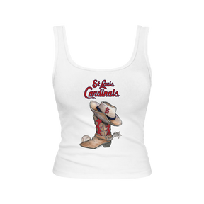 St. Louis Cardinals Cowboy Boot Emmy Tank