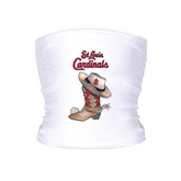 St. Louis Cardinals Cowboy Boot Tube Top