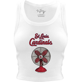St. Louis Cardinals Fan Crop Tank