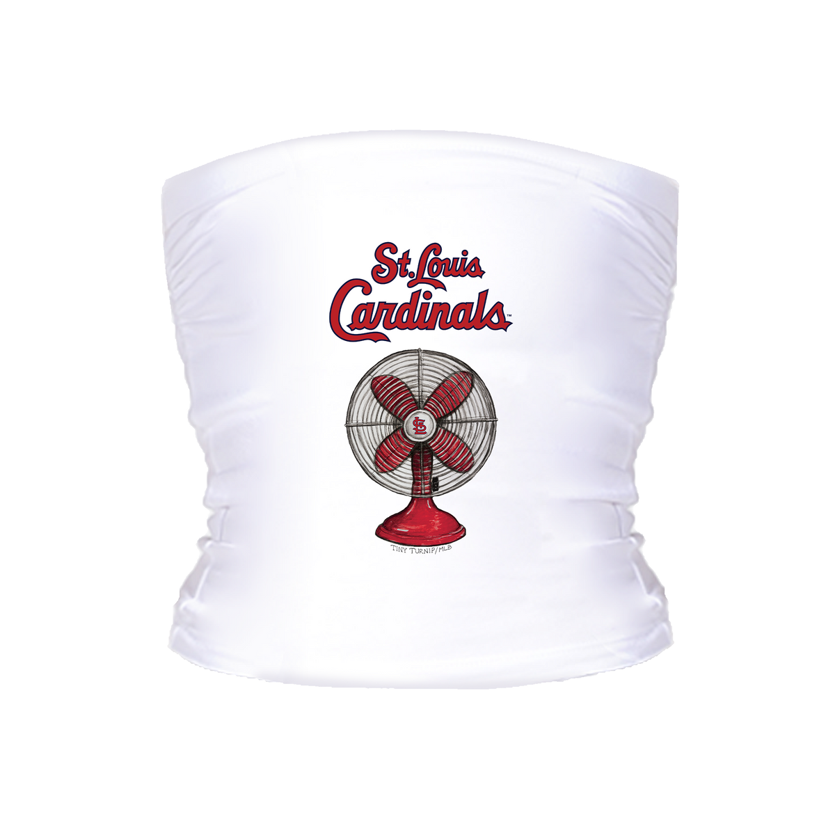 St. Louis Cardinals Fan Crop Tube Top