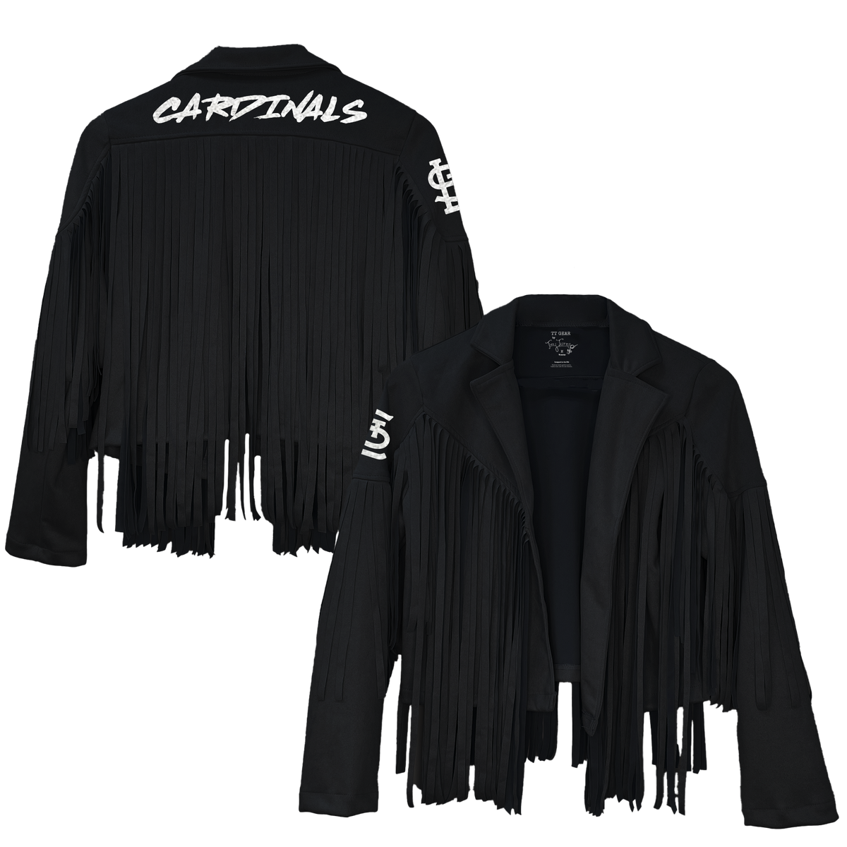 St. Louis Cardinals Farrah Fringe Jacket --(ships after 8/11)