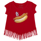 St. Louis Cardinals Hot Dog Fringe Tee
