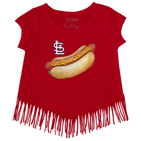 St. Louis Cardinals Hot Dog Fringe Tee