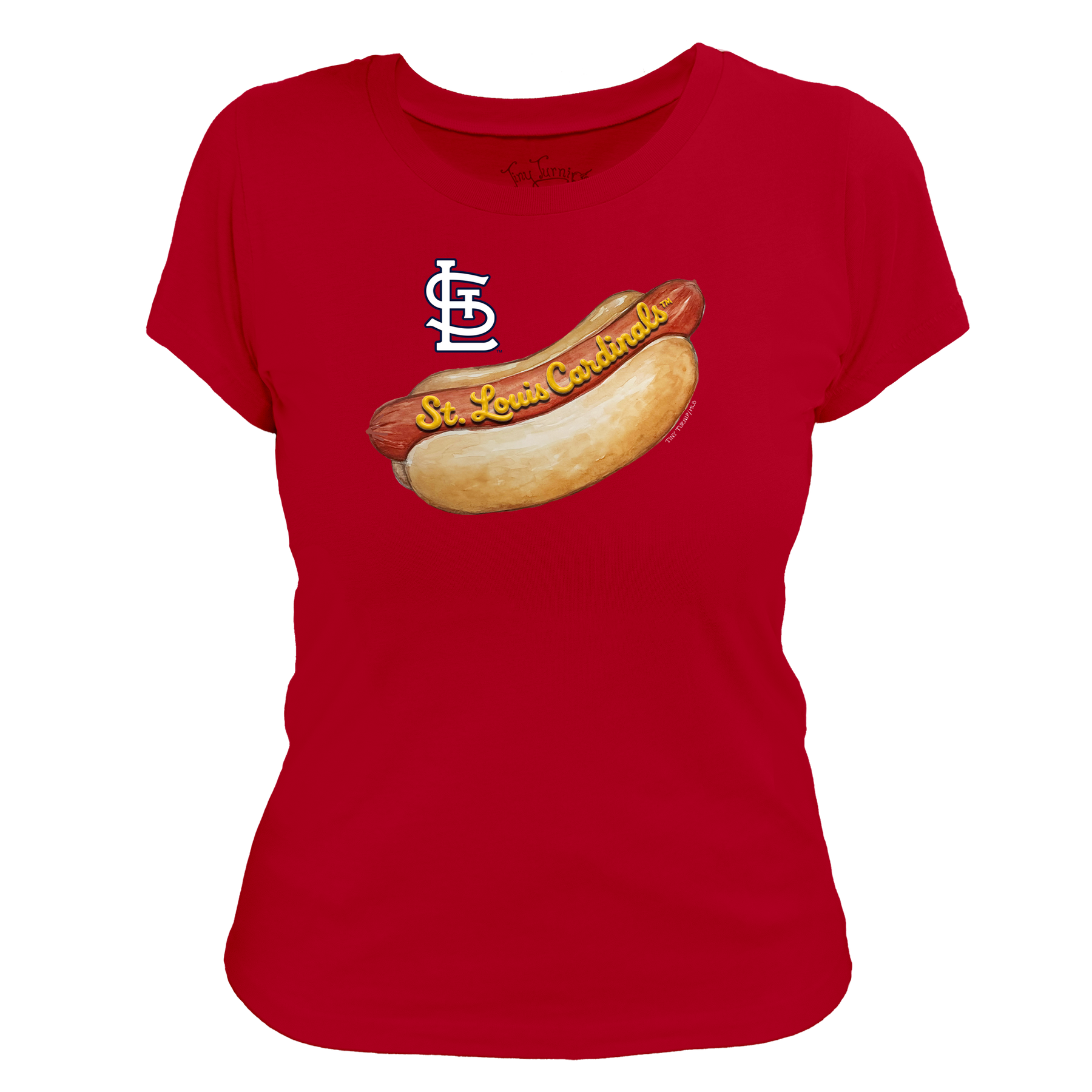 St. Louis Cardinals Hot Dog Women's Tee Shirt