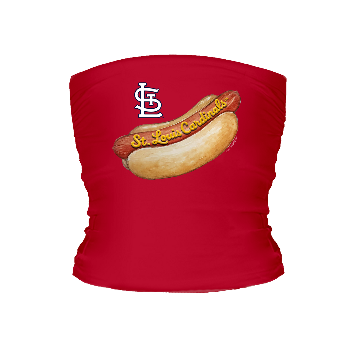 St. Louis Cardinals Hot Dog Tube Top