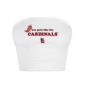 St. Louis Cardinals Hot Girls Crop Tube Top