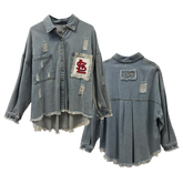 St. Louis Cardinals Lace Olivia Jacket - Tiny Turnip