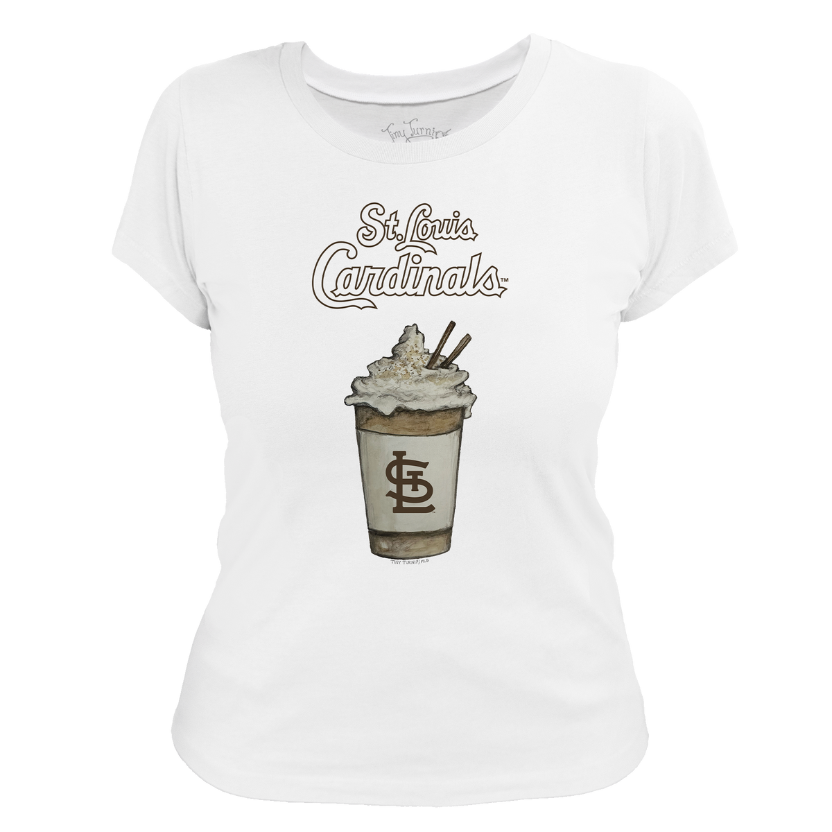 St. Louis Cardinals Latte Women's Tee Shirt