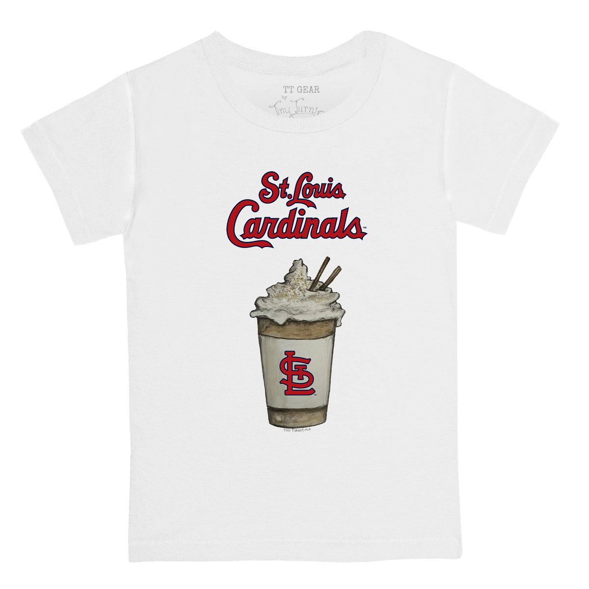 St. Louis Cardinals Latte Kid's Tee Shirt