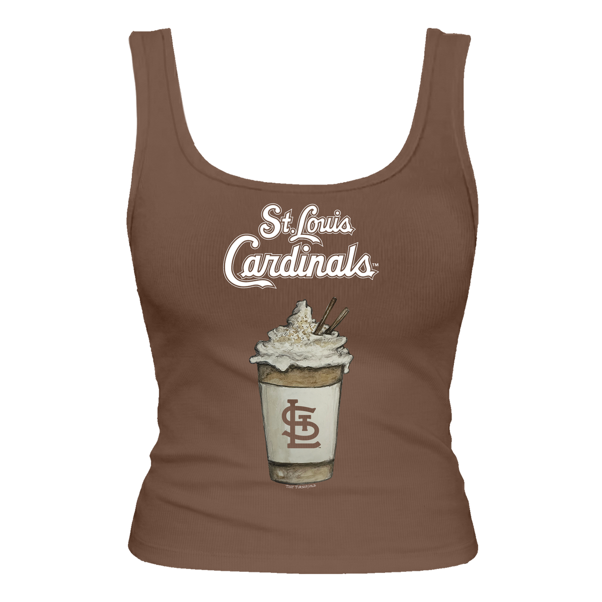 St. Louis Cardinals Latte Emmy Tank