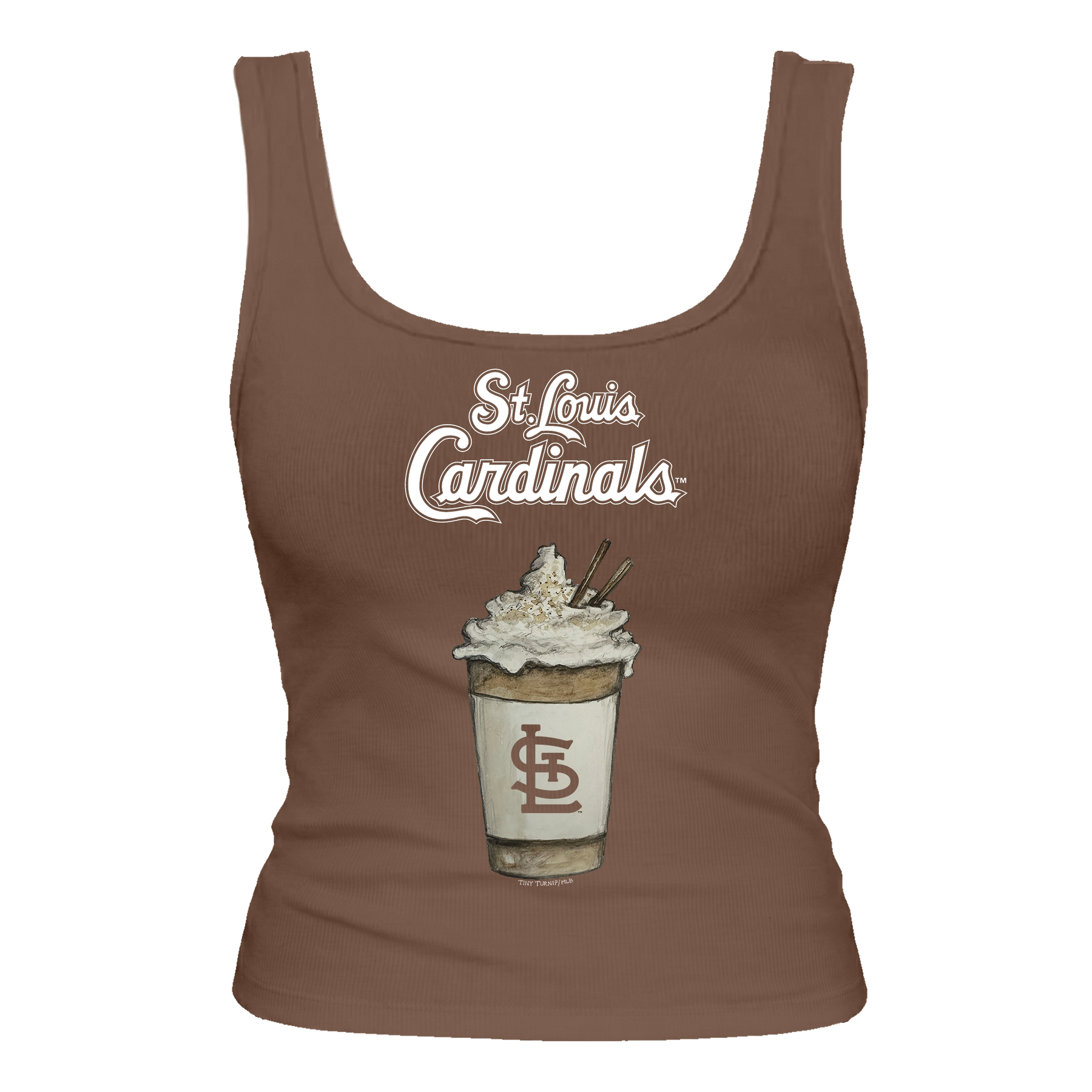 St. Louis Cardinals Latte Emmy Tank
