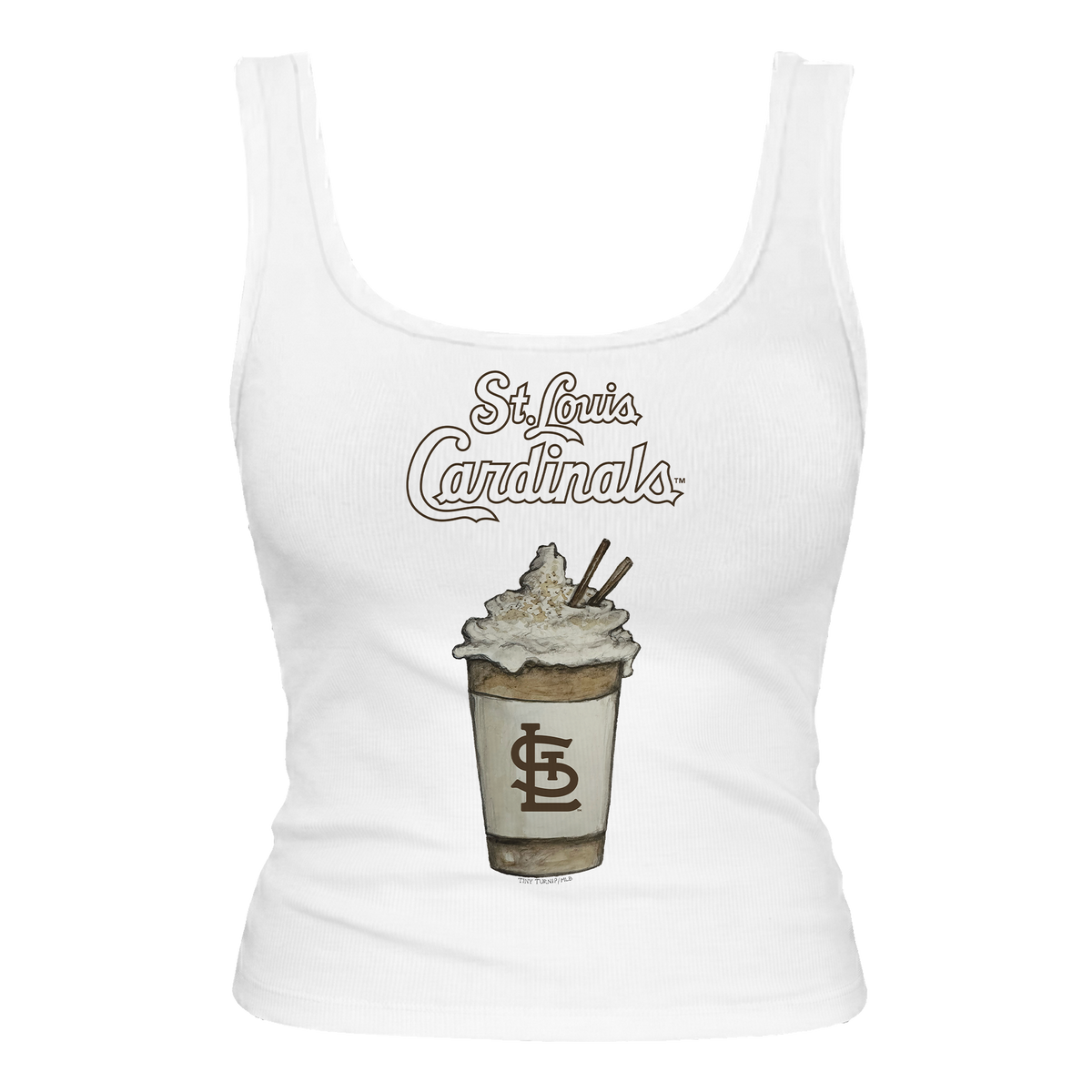 St. Louis Cardinals Latte Emmy Tank