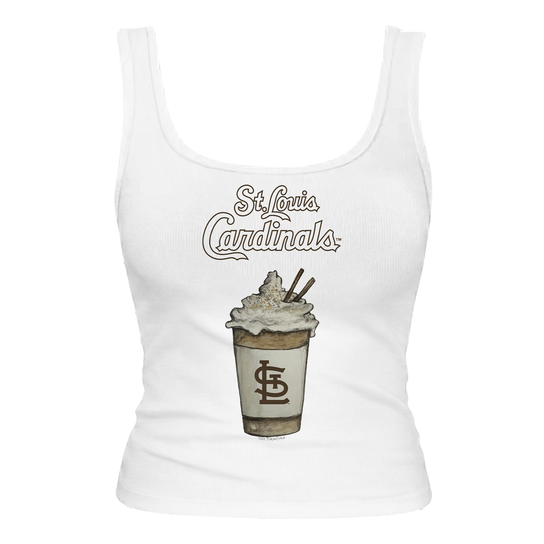 St. Louis Cardinals Latte Emmy Tank