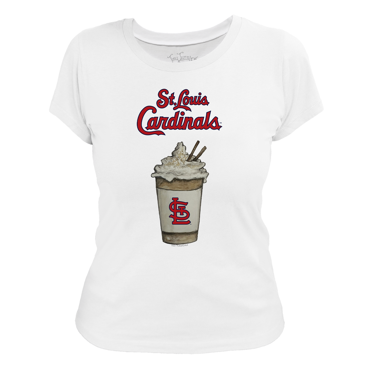 St. Louis Cardinals Latte Women's Tee Shirt