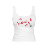 St. Louis Cardinals Lipstick Emmy Tank