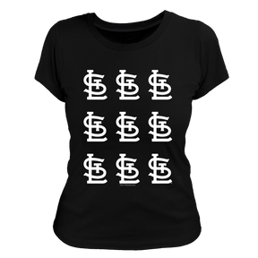 St. Louis Cardinals Logo Grid Tee Shirt - Tiny Turnip