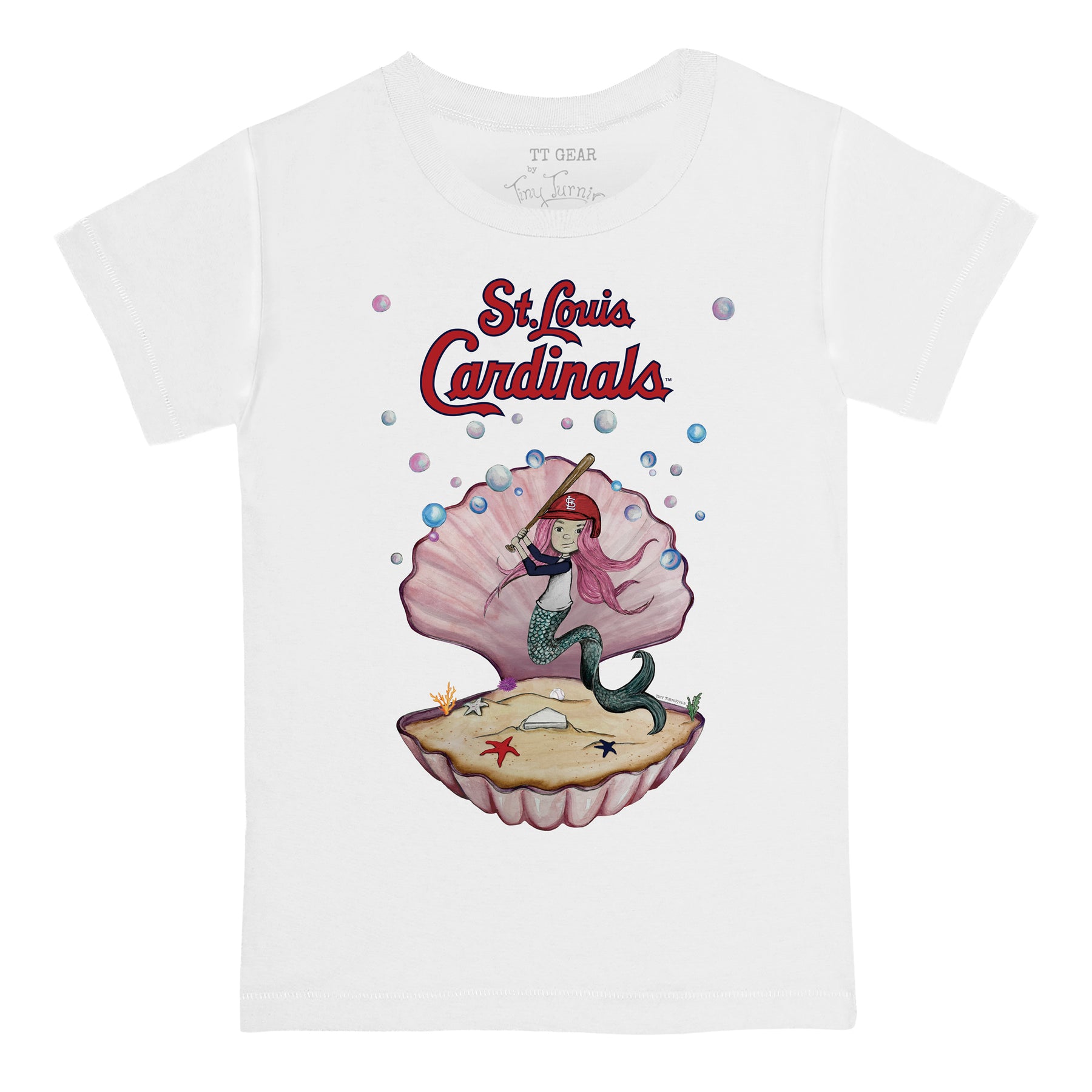 St. Louis Cardinals Mermaid Tee Shirt