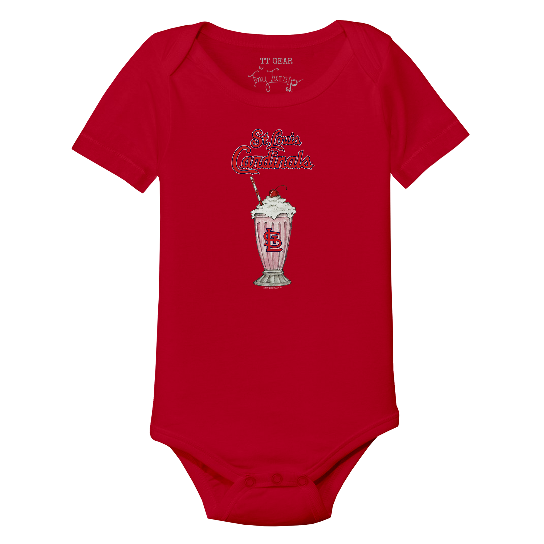 St. Louis Cardinals Milkshake Short Sleeve Snapper