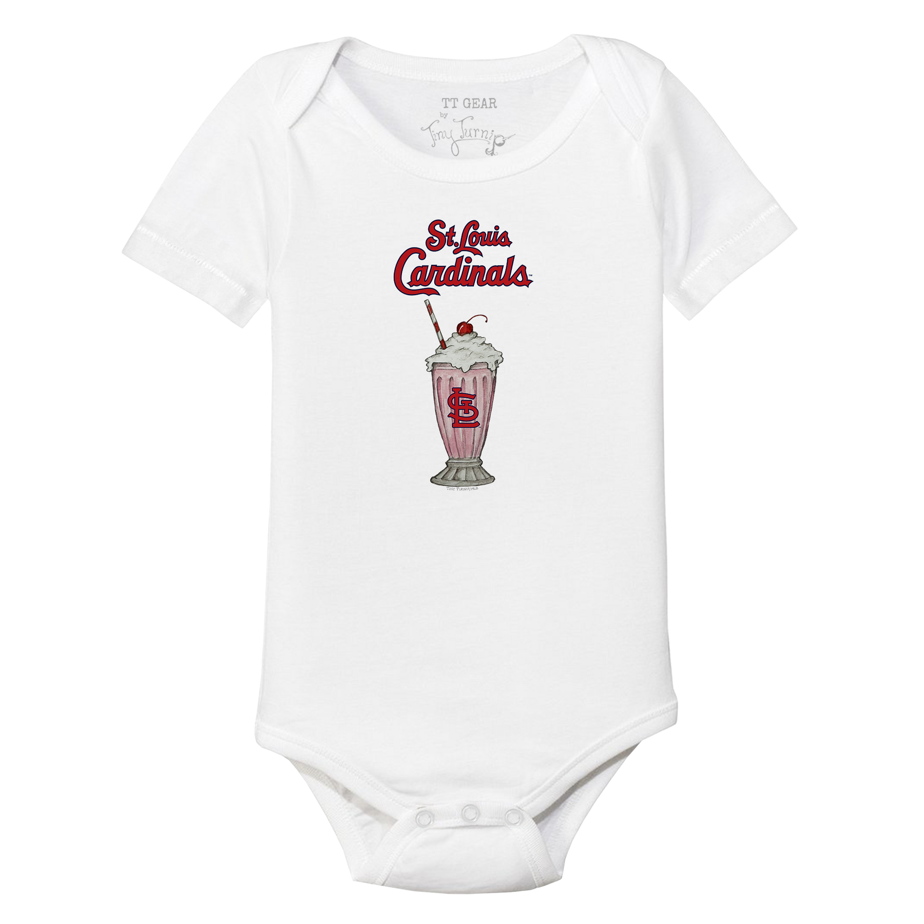St. Louis Cardinals Milkshake Short Sleeve Snapper