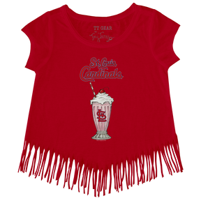 St. Louis Cardinals Milkshake Fringe Tee