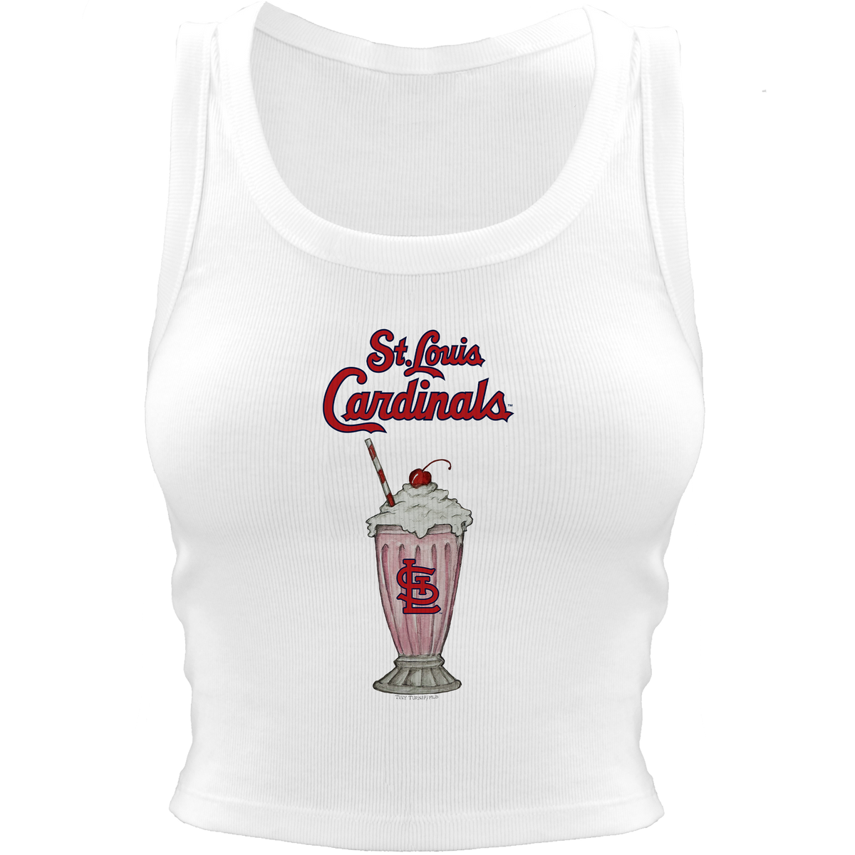St. Louis Cardinals Milkshake Crop Tank