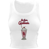 St. Louis Cardinals Milkshake Crop Tank