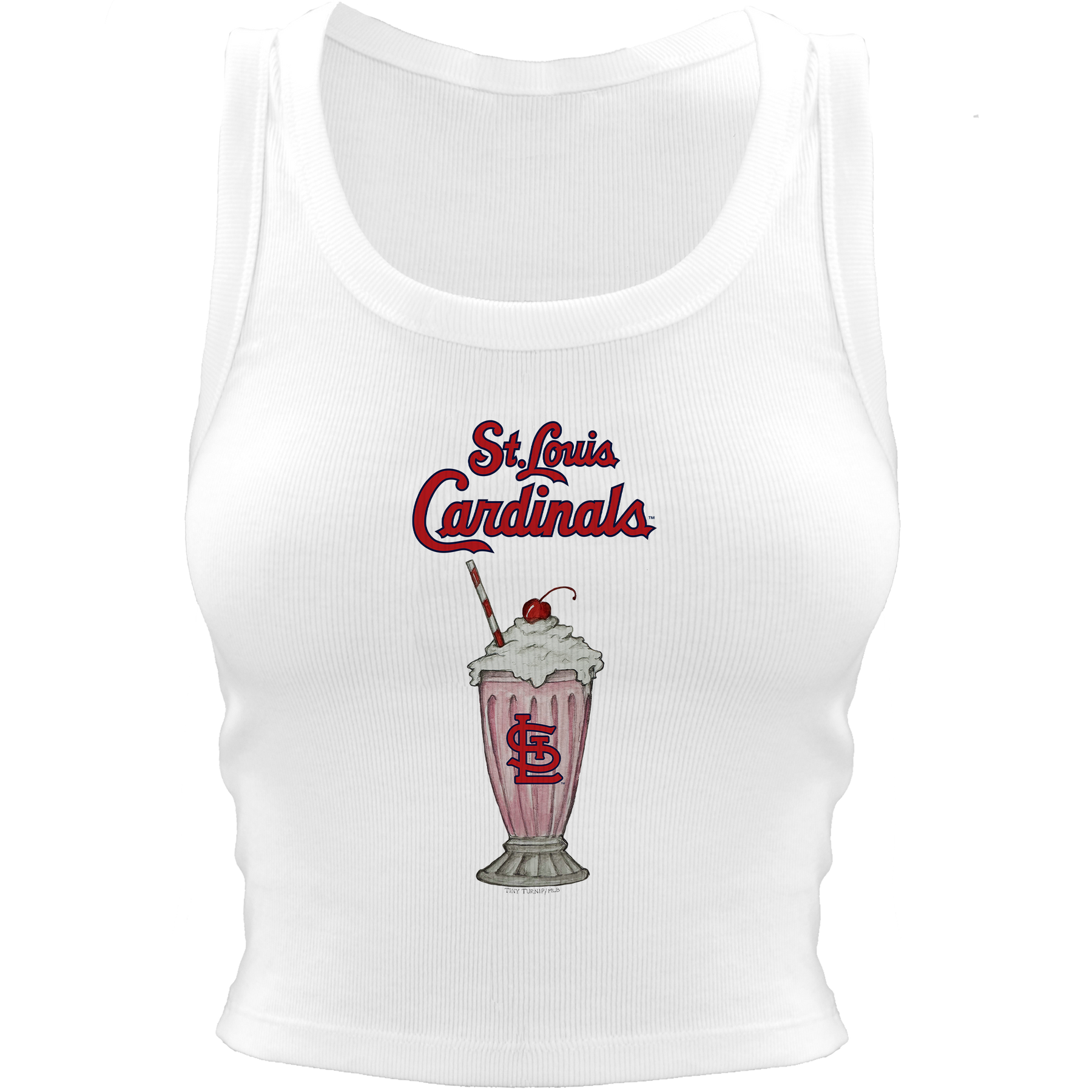St. Louis Cardinals Milkshake Crop Tank