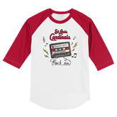 St. Louis Cardinals Mixtape 3/4 Red Sleeve Raglan