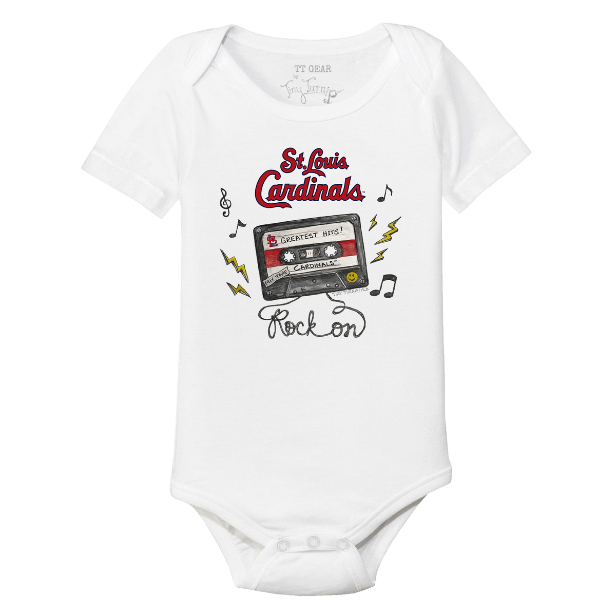 St. Louis Cardinals Mixtape Short Sleeve Snapper