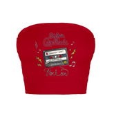 St. Louis Cardinals Mixtape Crop Tube Top
