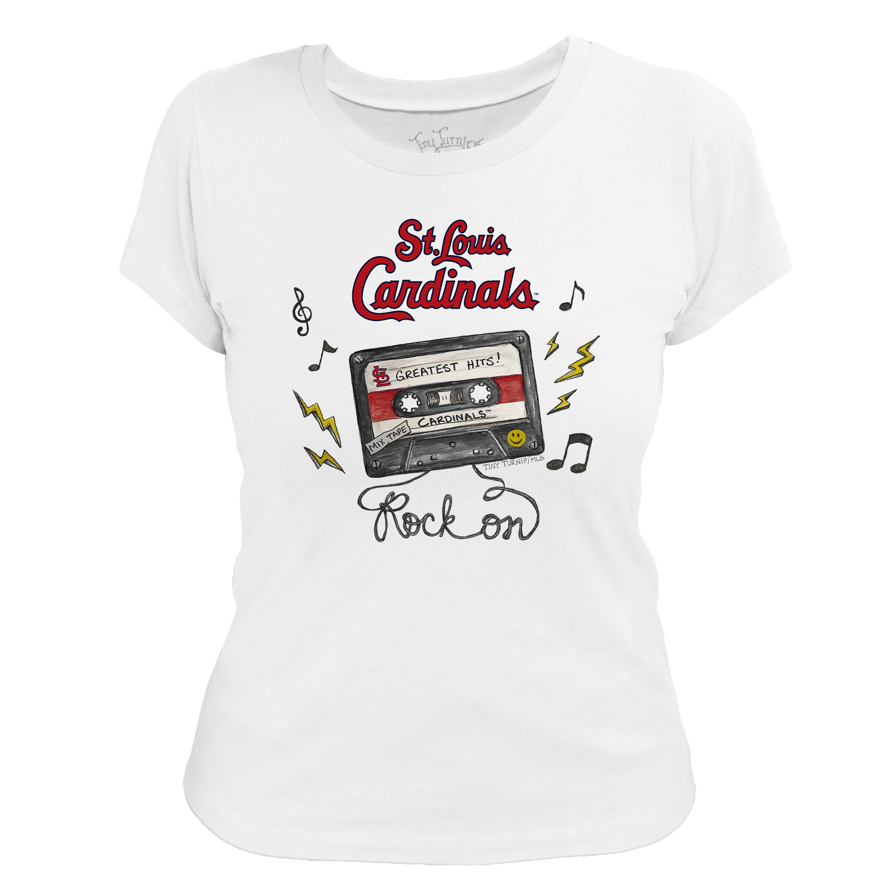 St. Louis Cardinals Mixtape Women's Tee Shirt