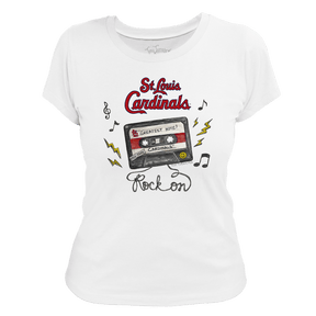 St. Louis Cardinals Mixtape Women's Tee Shirt