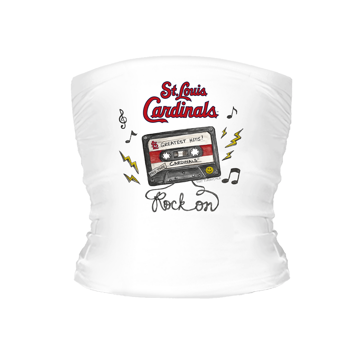 St. Louis Cardinals Mixtape Tube Top