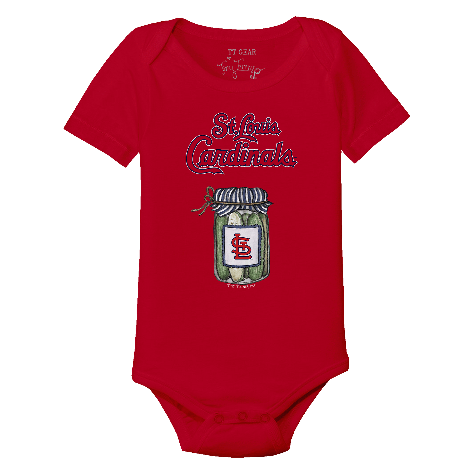 St. Louis Cardinals Pickle Jar Short Sleeve Snapper