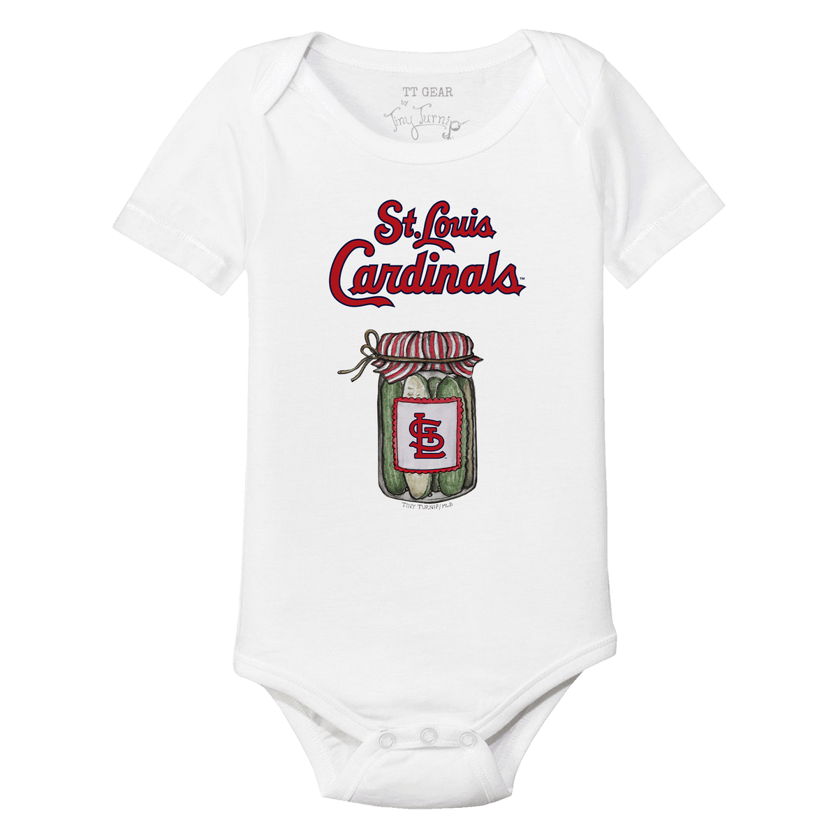 St. Louis Cardinals Pickle Jar Short Sleeve Snapper