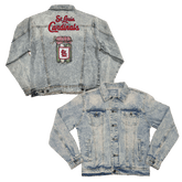St. Louis Cardinals Pickle Jar Boyfriend Denim Jacket