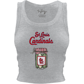 St. Louis Cardinals Pickle Jar Crop Tank