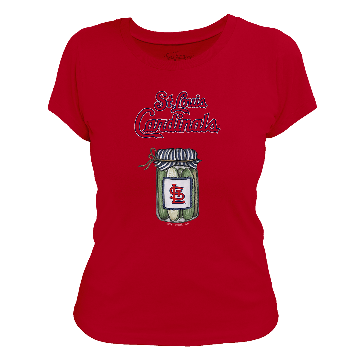 St. Louis Cardinals Pickle Jar Women's Tee Shirt
